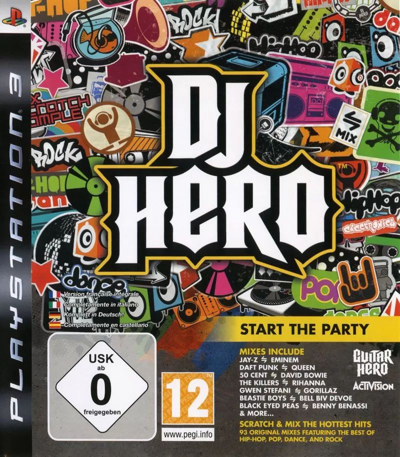 DJ Hero Start the Party PS3 1499₽