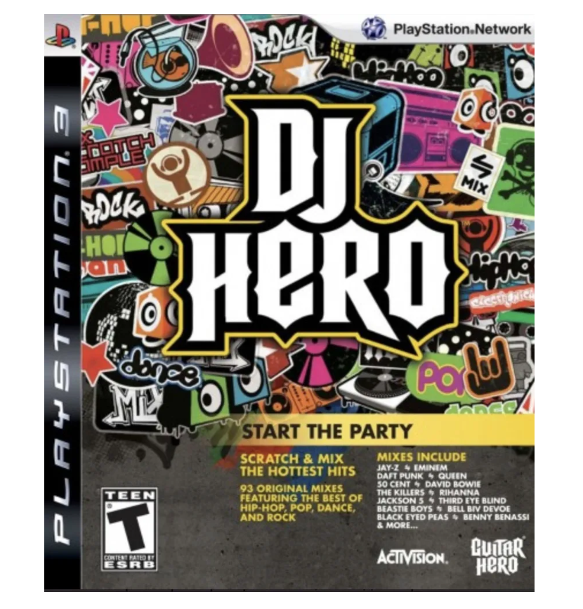 Игра DJ Hero: Start the Party (PlayStation 3, русские субтитры)