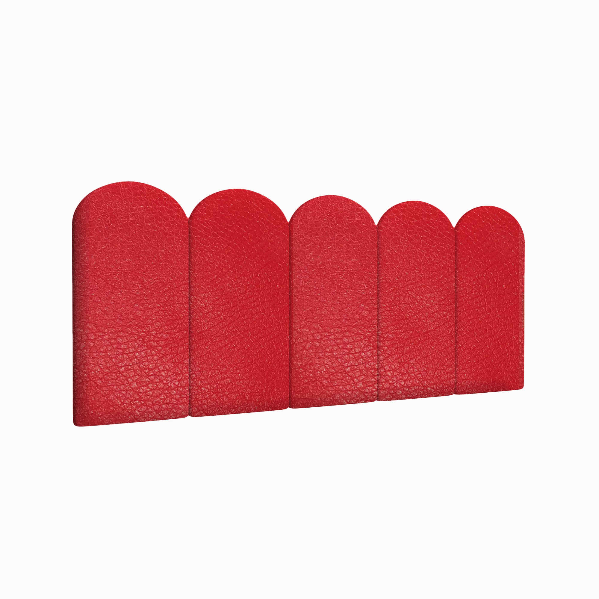Мягкие обои Eco Leather Red 30х60R см 4 шт. мягкие кубики плюшики весёлая азбука