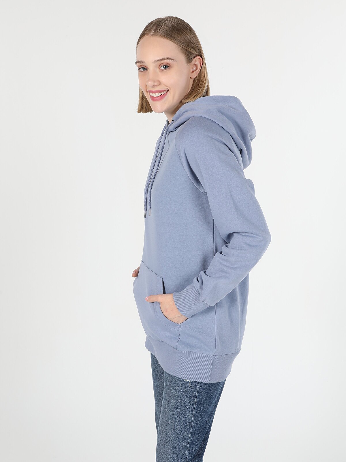 

Худи женское Colins CL1045200_Q1.V1 фиолетовое XS, CL1045200_Q1.V1