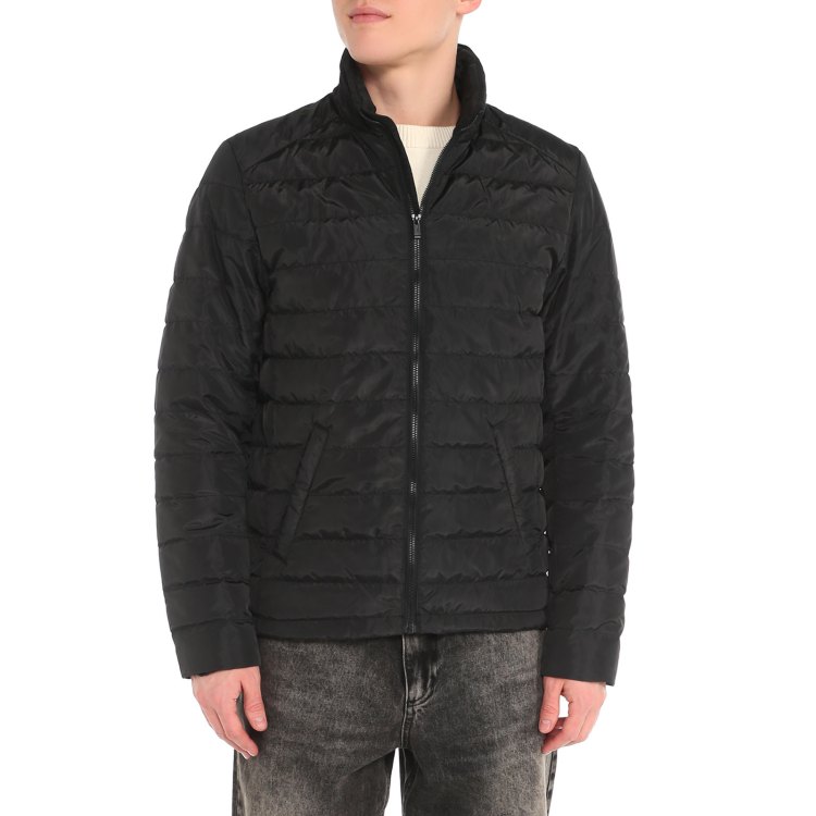 

Пуховик мужской Maison David MLY230421 черный 2XL, MLY230421