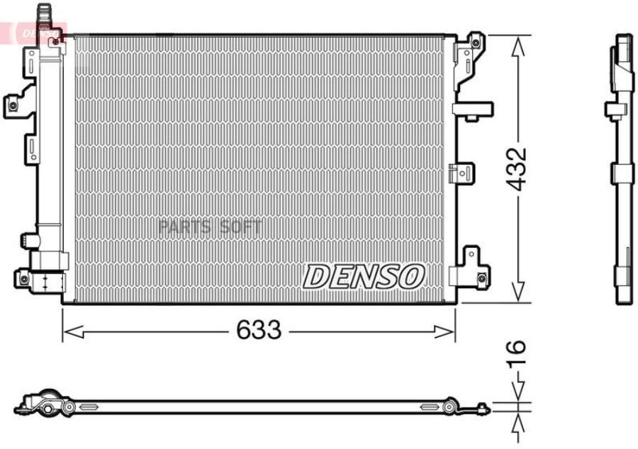

Конденсор Dcn33012 Volvo Xc90 2002-2014 DENSO DCN33012