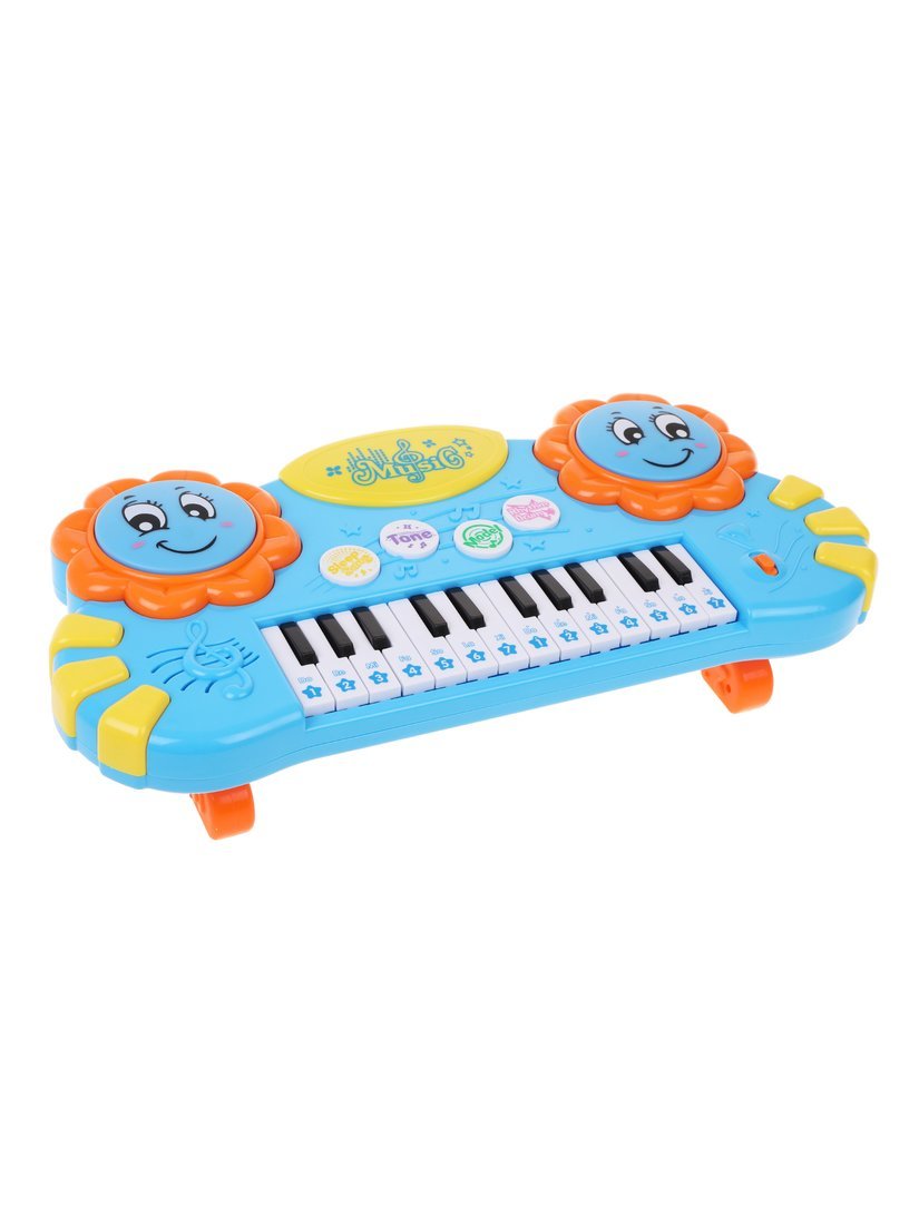 фото Музыкальная игрушка жирафики детское пианино, барабаны, 6 ритмов, 940001