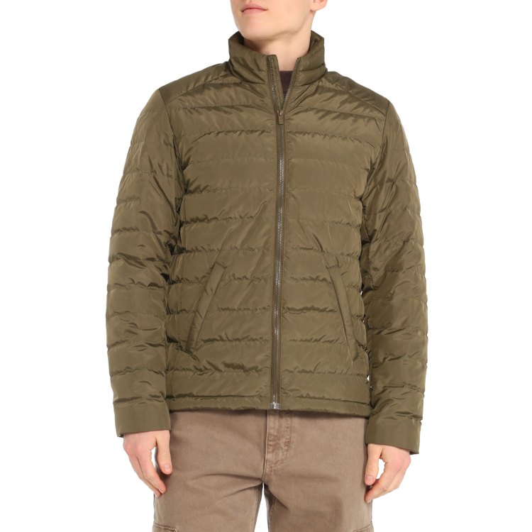 

Пуховик мужской Maison David MLY230421 хаки 2XL, MLY230421