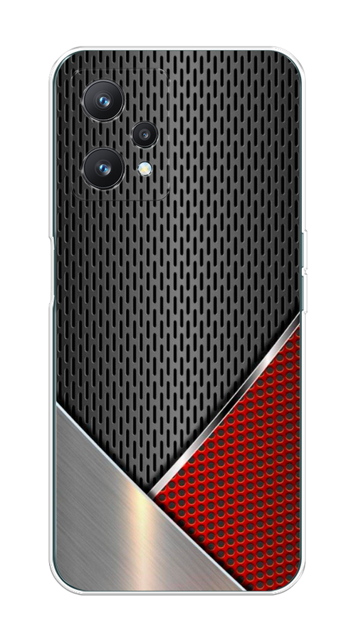 

Чехол Awog на Realme 9 Pro "Стальной металл", Черный;красный;серебристый, 2511150-1