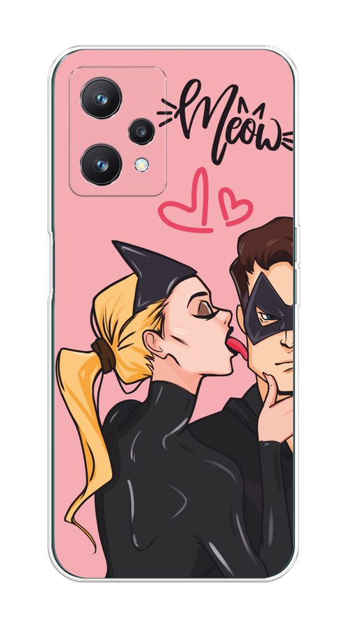 

Чехол Awog на Realme 9 Pro "Kiss of Cat Woman", Розовый;черный;бежевый, 2511150-1