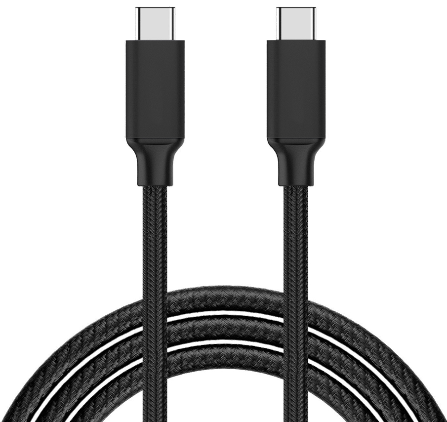 фото Кабель usb type-c - usb type-c gsmin a29 с поддержкой pd в оплетке (1м) (черный)