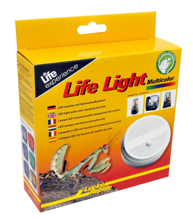 Светильник - крышка LUCKY REPTILE светодиодный мультиколор Life Light Multicolor