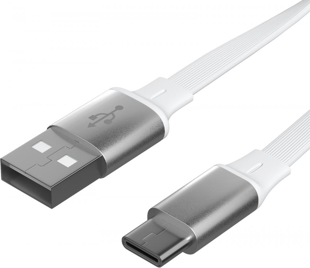 фото Кабель usb - type-c gsmin cb-24 (белый)