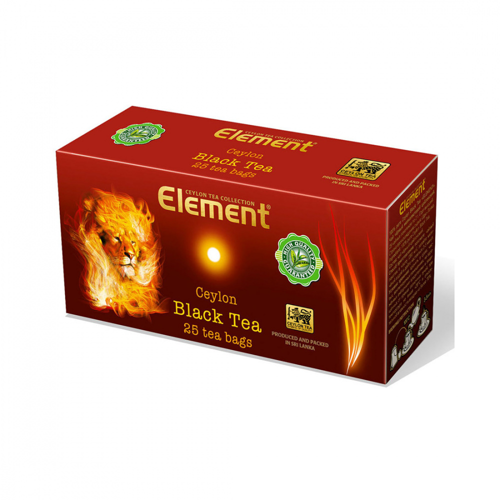 

Чай Element "Big Leaf", чёрный, 25 пакетиков