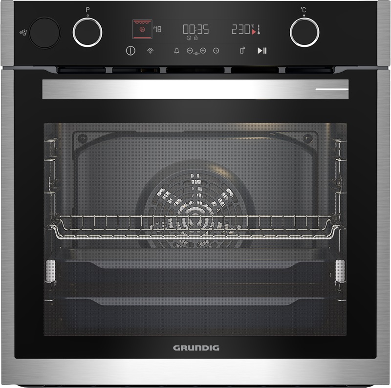 Встраиваемый электрический духовой шкаф Grundig GEBD19401BHI телевизор grundig 43ghu7980 43 109 см uhd 4k