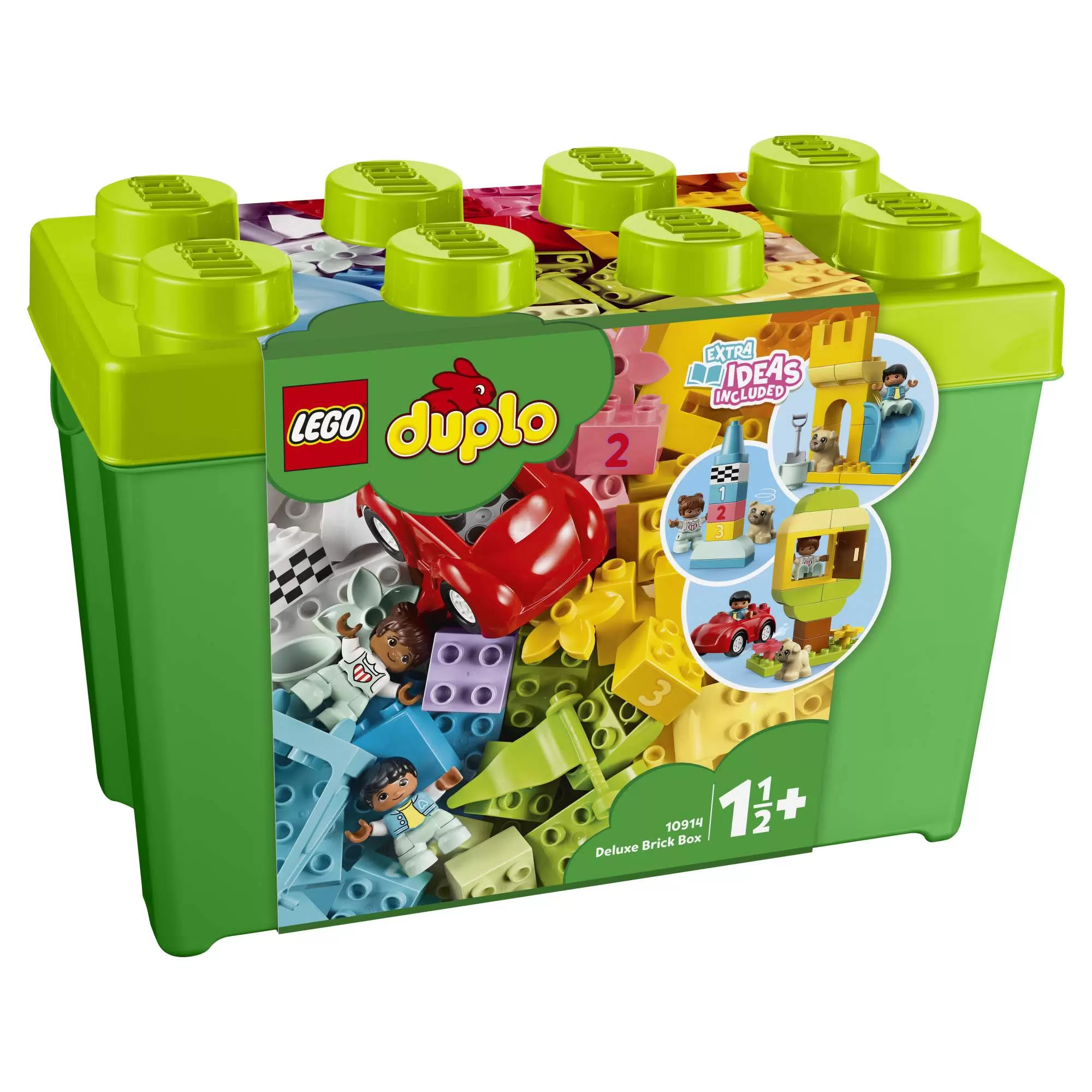 Конструктор LEGO DUPLO Classic Большая коробка с кубиками, 85 деталей, 10914