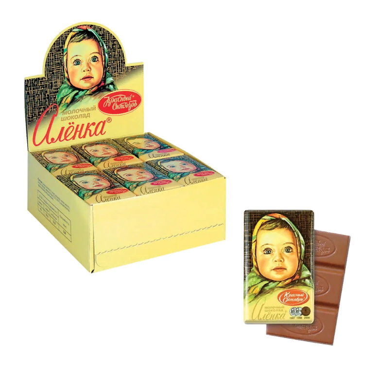 

Шоколад КРАСНЫЙ ОКТЯБРЬ "Аленка", 15 г, в шоубоксе, КО07747, (42шт.)