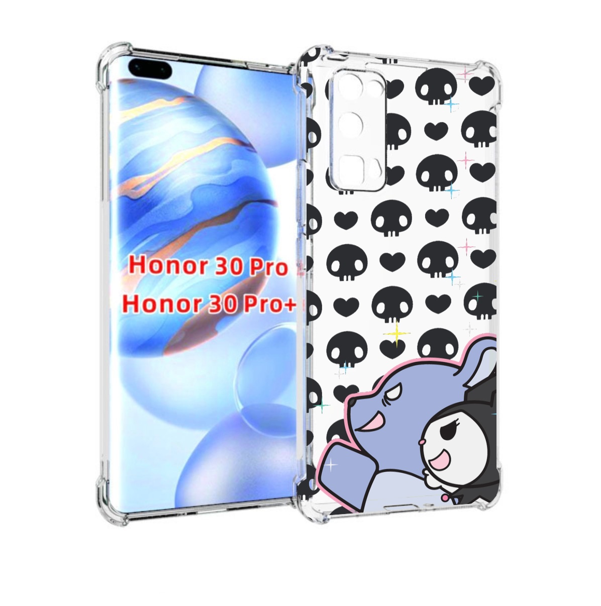 

Чехол бампер MyPads злые-мини-животные детский для Honor, Прозрачный, Tocco