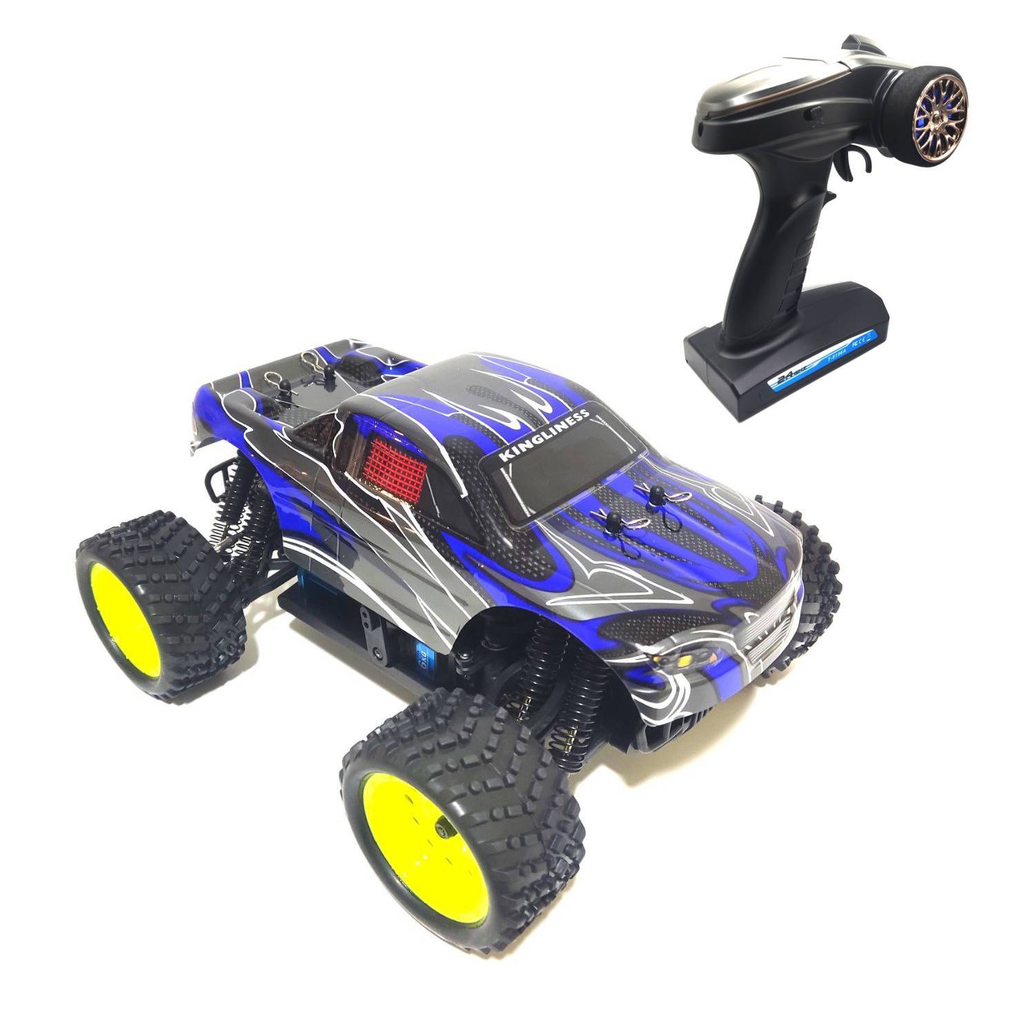 Радиоуправляемый Монстр Hsp Kidking 4wd Rtr Масштаб 1:16 2.4g - 94186-18608