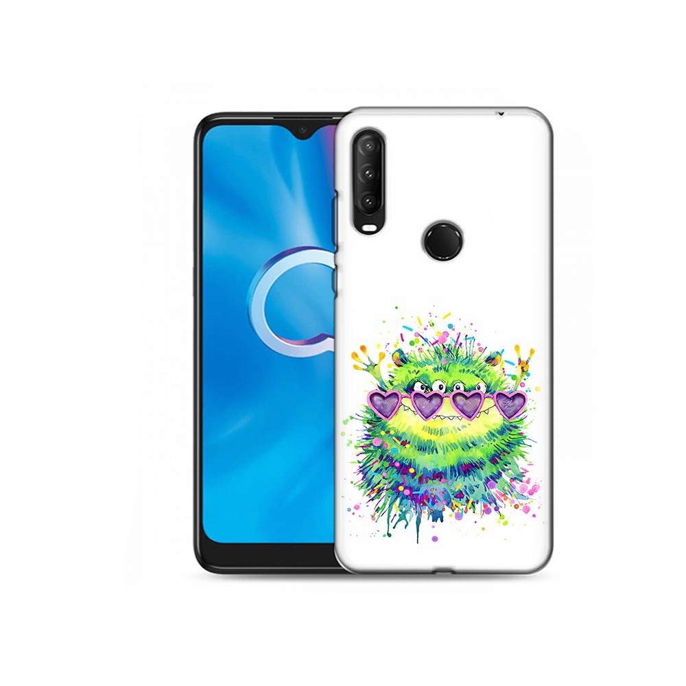 

Чехол MyPads Tocco для Alcatel 1S (2020) 5028Y Пушистый персонаж (PT145668.665.142), Прозрачный, Tocco