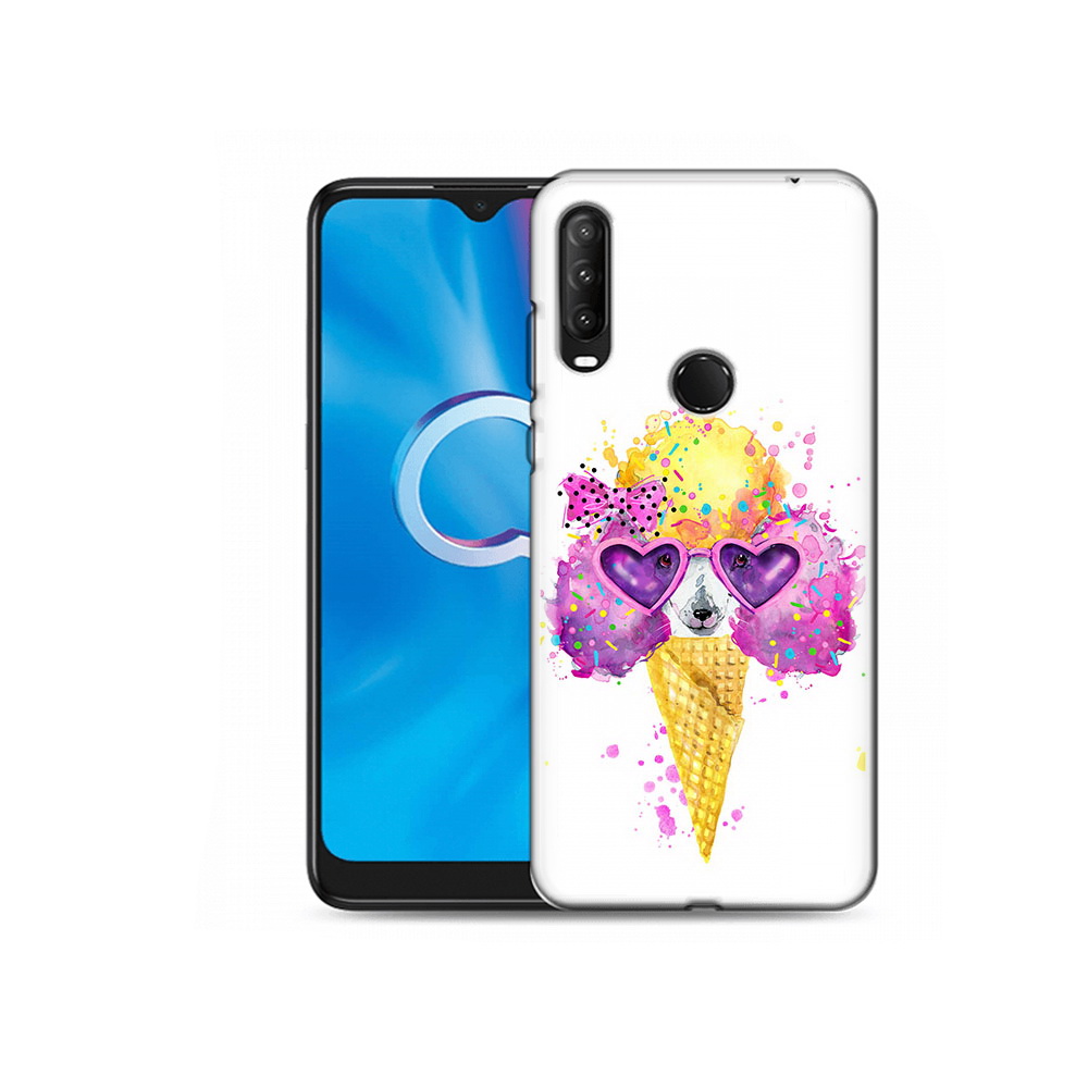 

Чехол MyPads Tocco для Alcatel 1S (2020) 5028Y Рожок (PT145668.665.146), Прозрачный, Tocco