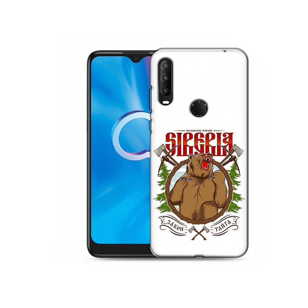 

Чехол MyPads Tocco для Alcatel 1S (2020) 5028Y Тайга (PT145668.665.168), Прозрачный, Tocco