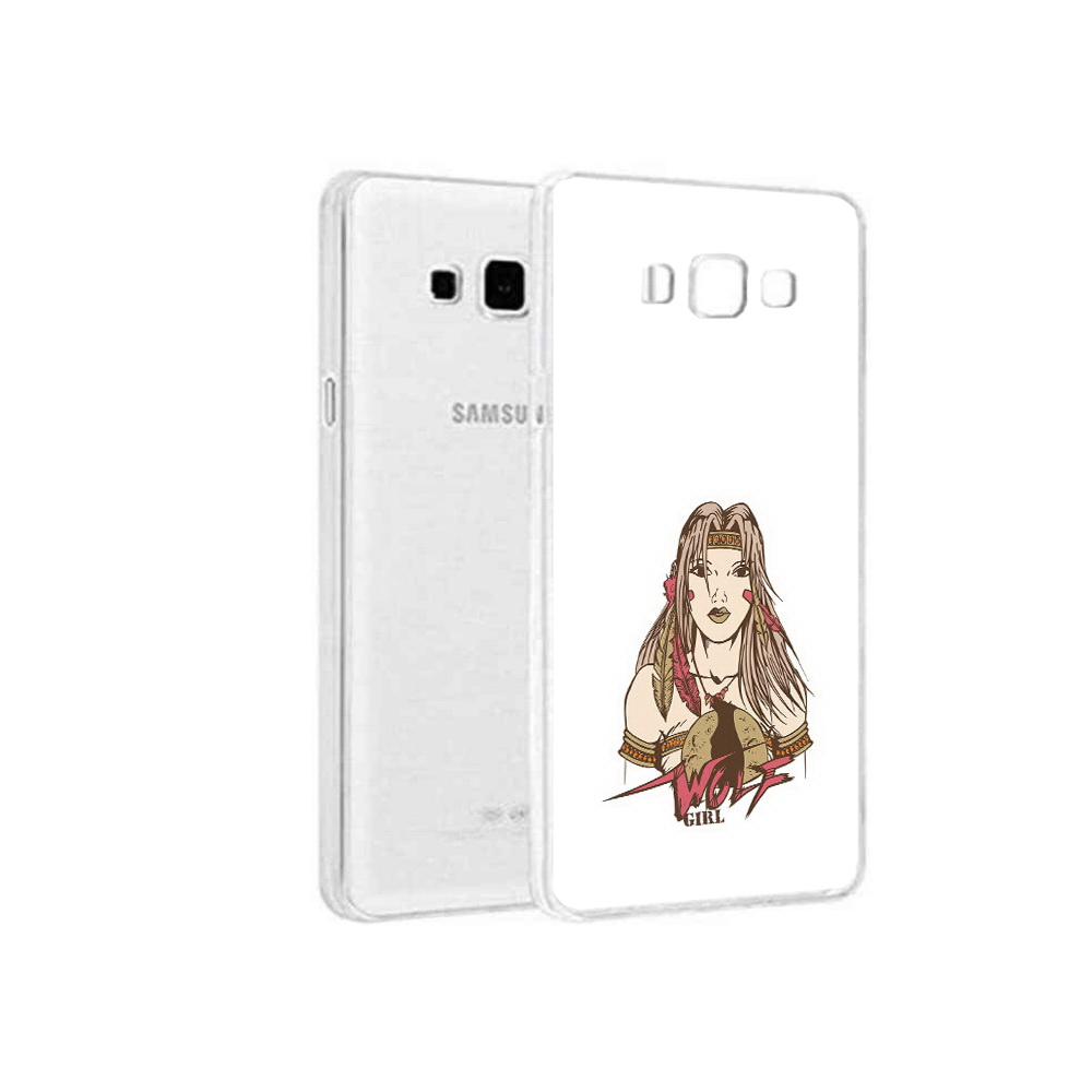 

Чехол MyPads Tocco для Samsung Galaxy On5 девушка волк, Прозрачный, Tocco