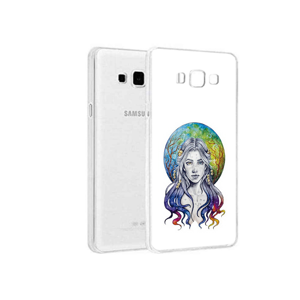 

Чехол MyPads Tocco для Samsung Galaxy On5 девушка с красивыми волосами, Прозрачный, Tocco