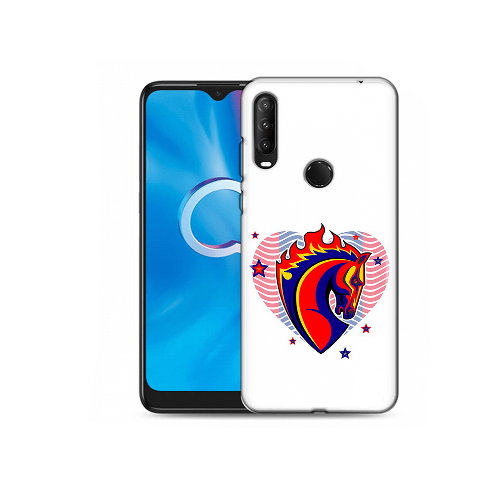 

Чехол MyPads Tocco для Alcatel 1S (2020) 5028Y ФК ЦСЛ Лошадь (PT145668.665.180), Прозрачный, Tocco