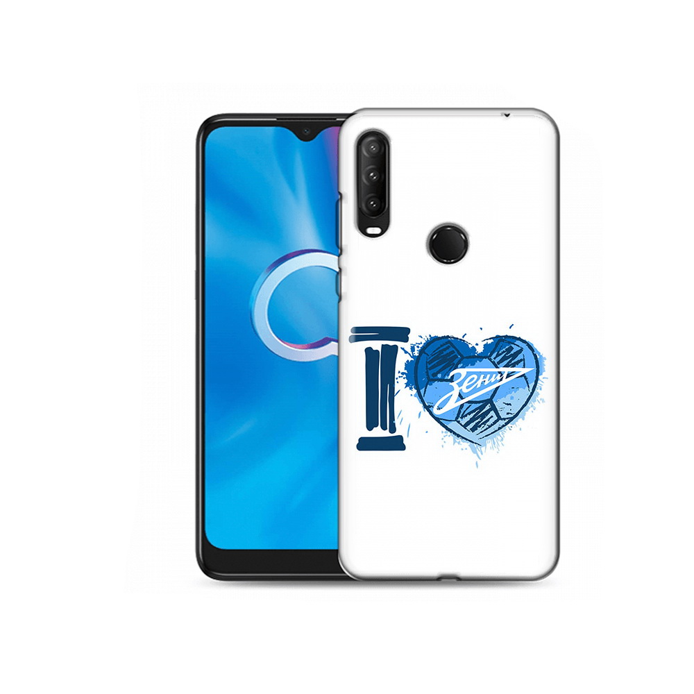 

Чехол MyPads Tocco для Alcatel 1S (2020) 5028Y ФК я люблю зенит (PT145668.665.186), Прозрачный, Tocco