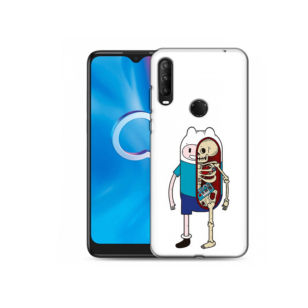 

Чехол MyPads Tocco для Alcatel 1S (2020) 5028Y Финн скелет (PT145668.665.187), Прозрачный, Tocco