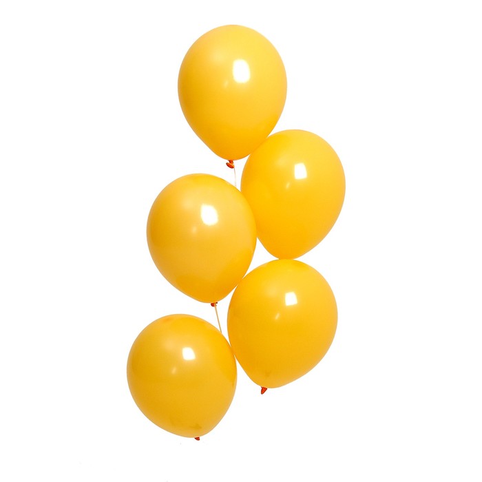 

LETI Шар латексный 9“, пастель, набор 100 шт, лимонно-желтый (манговый) ( lemon yellow)