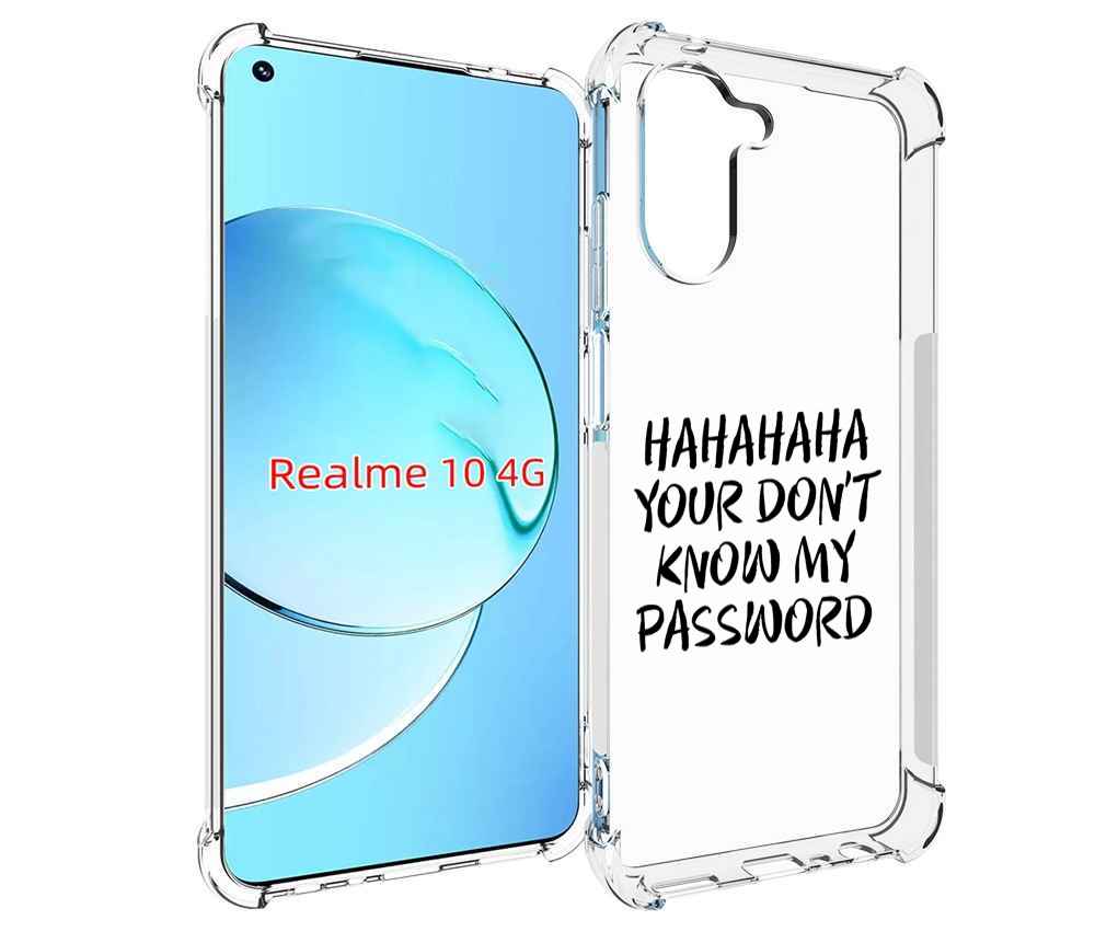 

Чехол MyPads Мой-пароль для Realme 10, Прозрачный, Tocco