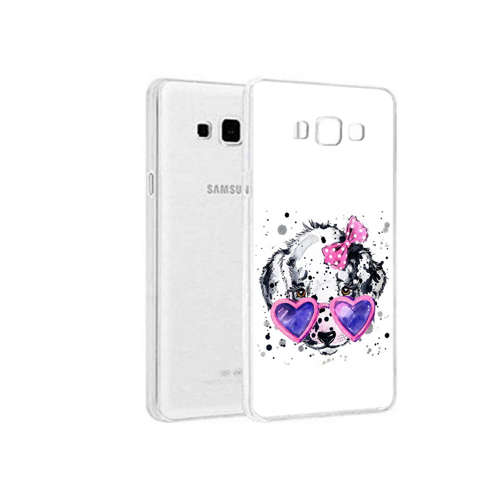 

Чехол MyPads Tocco для Samsung Galaxy On5 долматинец в очках, Прозрачный, Tocco