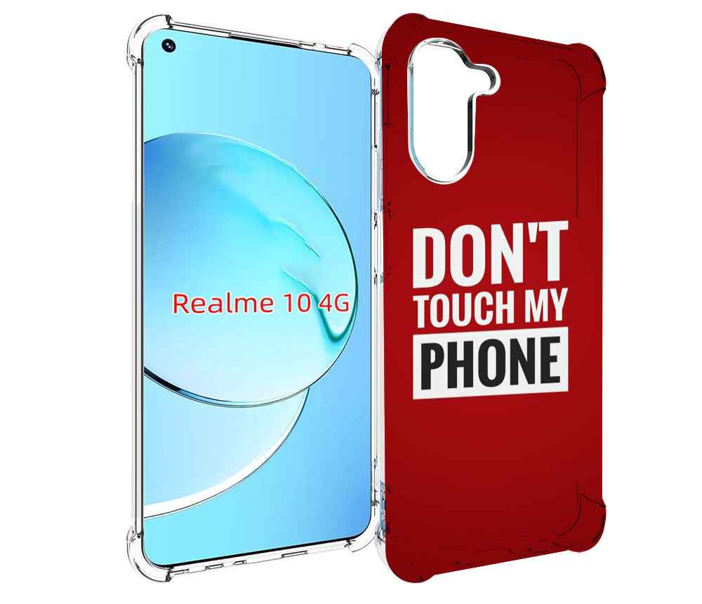 

Чехол MyPads Мой-телефон для Realme 10, Прозрачный, Tocco