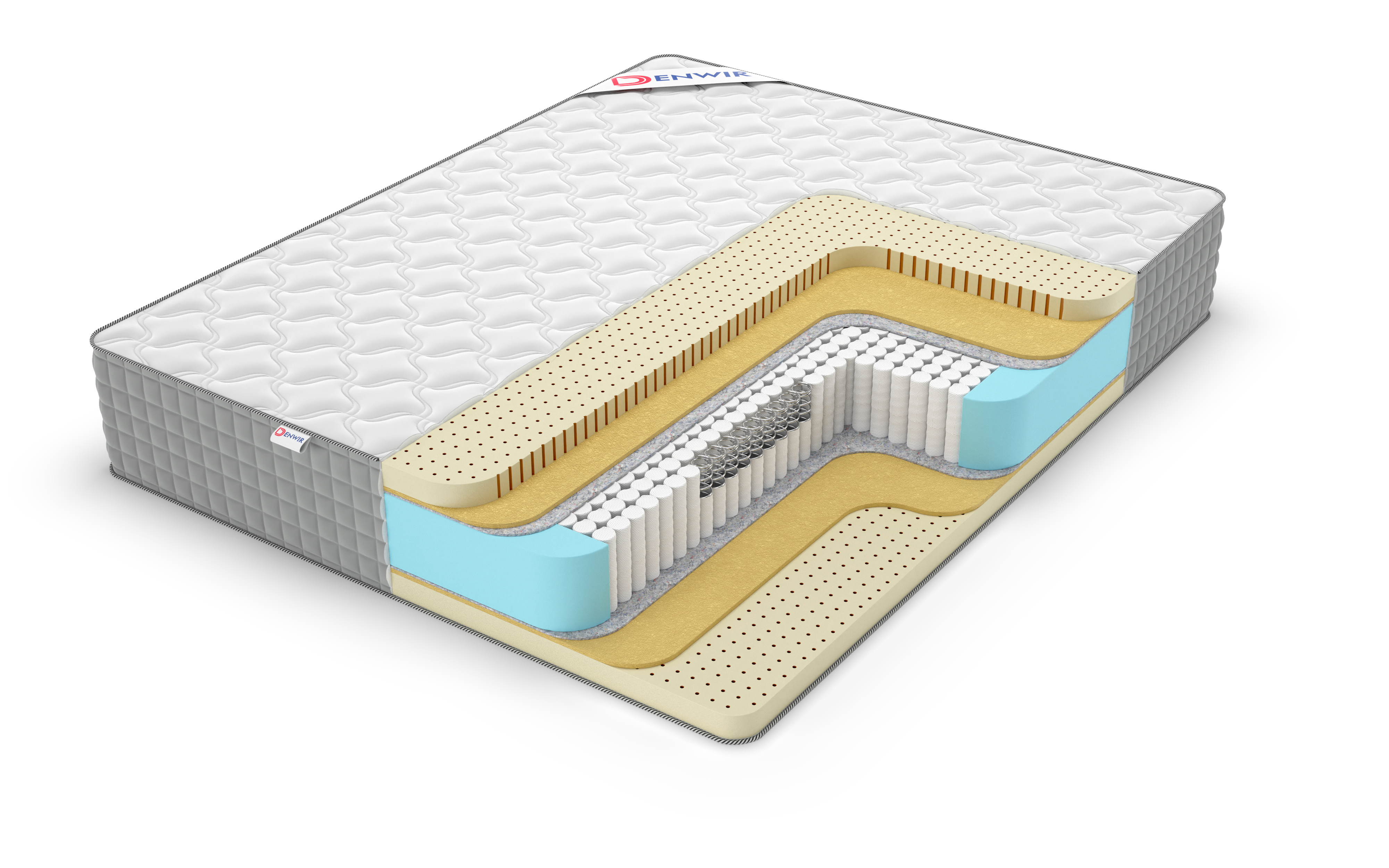 

Матрас пружинный DENWIR EXTRA MIDDLE SOFT S1000/chstmat_EMSS1000_1_165x200, Белый, EXTRA MIDDLE SOFT S1000