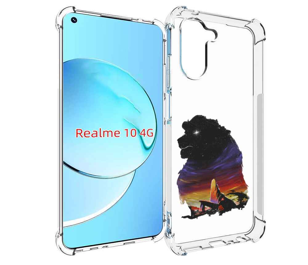 

Чехол MyPads Муфаса для Realme 10, Прозрачный, Tocco