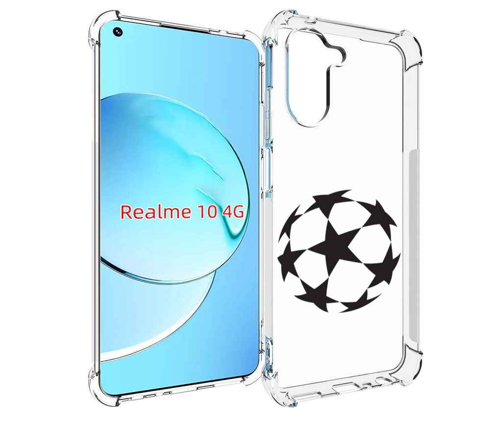 

Чехол MyPads Мячик для Realme 10, Прозрачный, Tocco