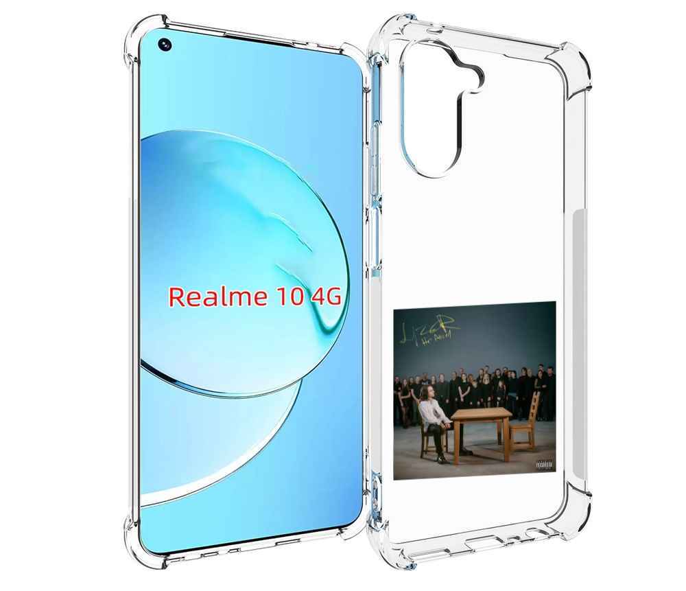 

Чехол MyPads Не Ангел LIZER для Realme 10, Прозрачный, Tocco