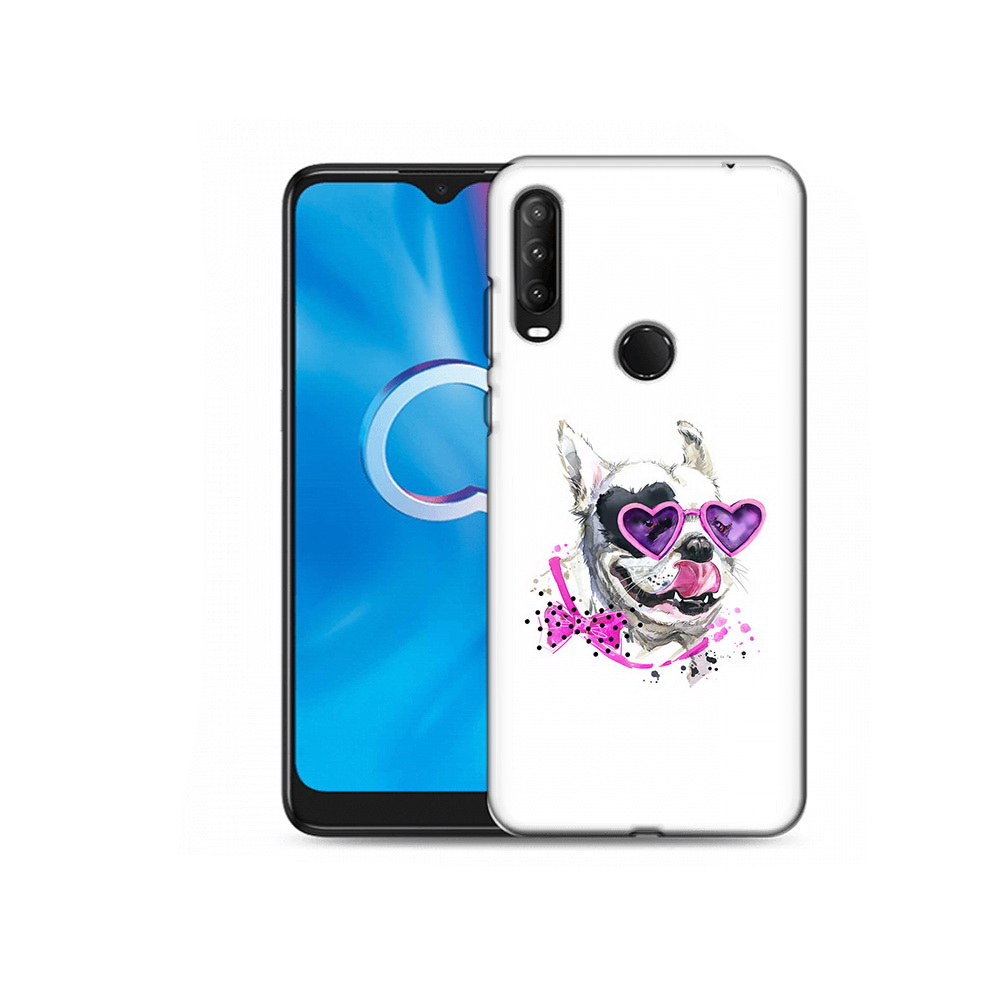 Чехол MyPads Tocco для Alcatel 1S (2020) 5028Y акварельный пёс (PT145668.665.218)