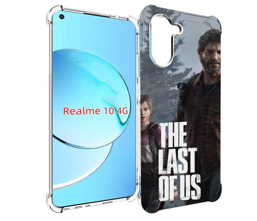 

Чехол MyPads Одни из нас Джоэл и Элли для Realme 10, Прозрачный, Tocco