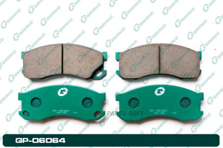 

Тормозные колодки GBRAKE GP06064