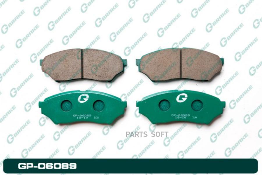 

Тормозные колодки GBRAKE GP06089