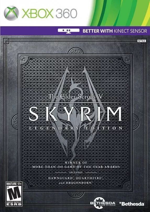 The Elder Scrolls V: Skyrim. Legendary Edition (Английская версия) (Xbox 360)