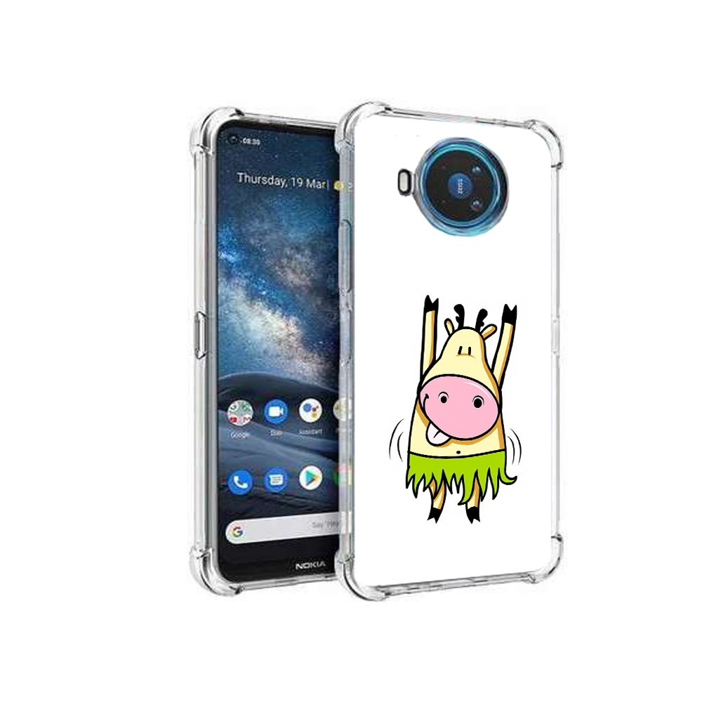 

Чехол MyPads Tocco для Nokia X100 Веселая корова (PT227057.109.42), Прозрачный, Tocco