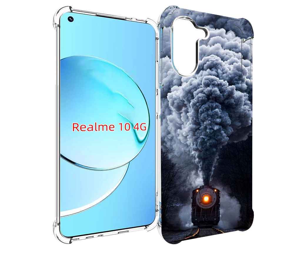 

Чехол MyPads Паровоз для Realme 10, Прозрачный, Tocco