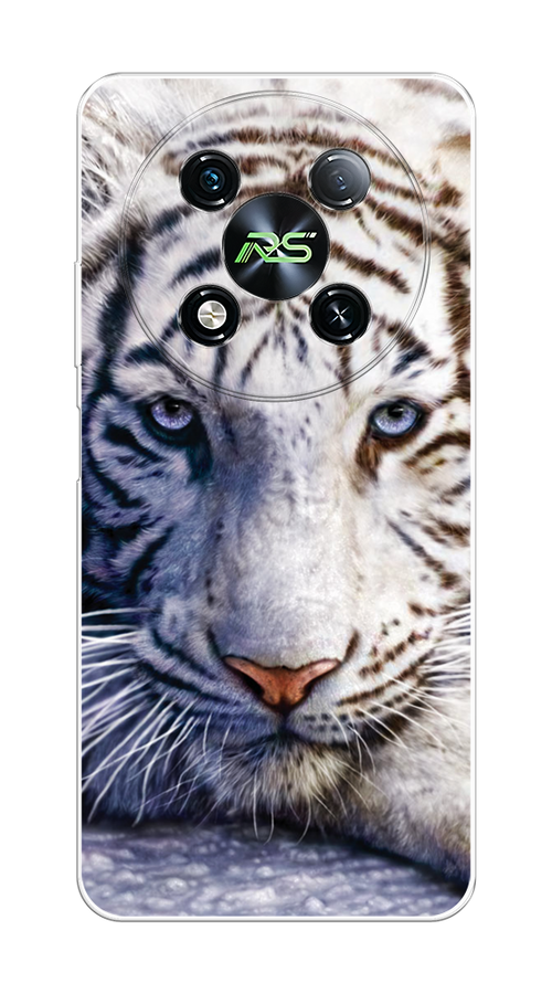 

Чехол на Itel RS4 "Бенгальский тигр", Коричневый;белый, 3202150-1