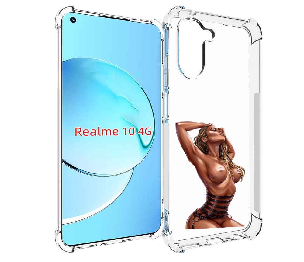 

Чехол MyPads Портупея денский для Realme 10, Прозрачный, Tocco
