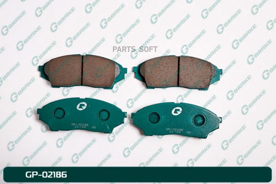 

Тормозные колодки GBRAKE GP02186