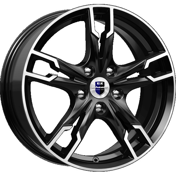 

Колесный диск K&K Солар оригинал (КС875) (BA) 7xR17 ET48.5 5*114.3 D67.1, Черный