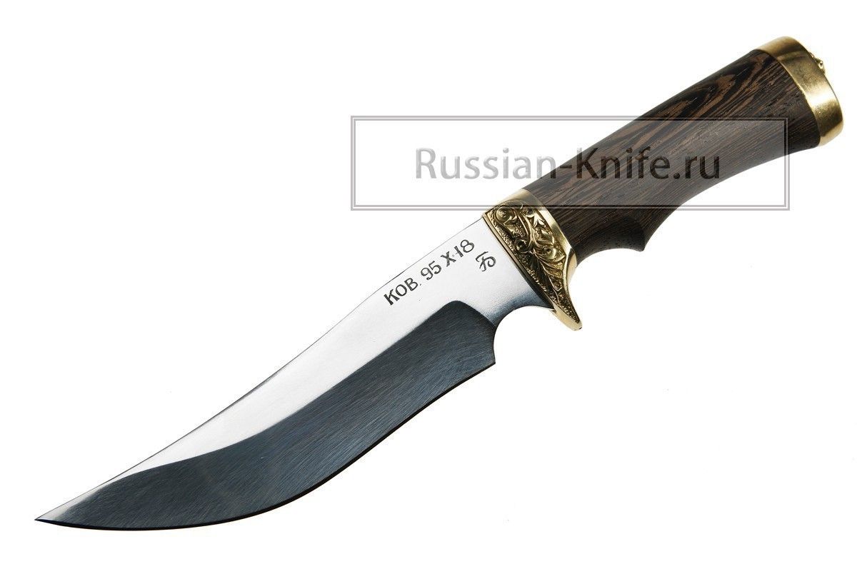 

Нож Комар (сталь 95Х18), венге