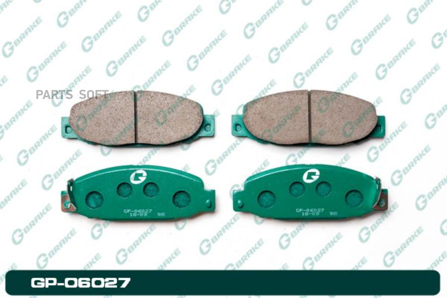 

Тормозные колодки GBRAKE GP06027