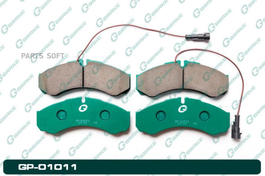 

Тормозные колодки GBRAKE GP01011