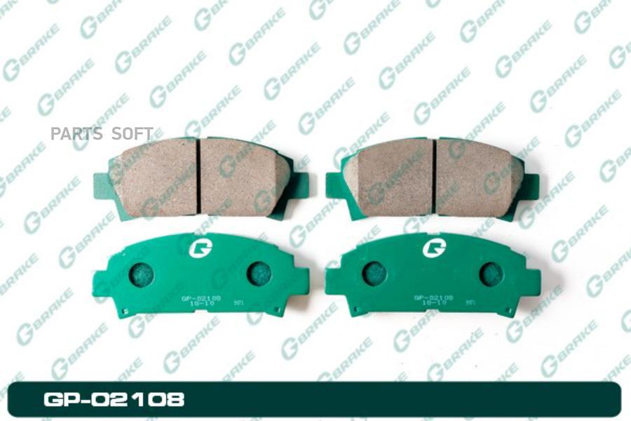 

Тормозные колодки GBRAKE GP02108